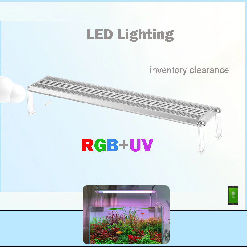 Planted Aquarium For Sale - Led Lighting 60cm 80cm 90cm RGB