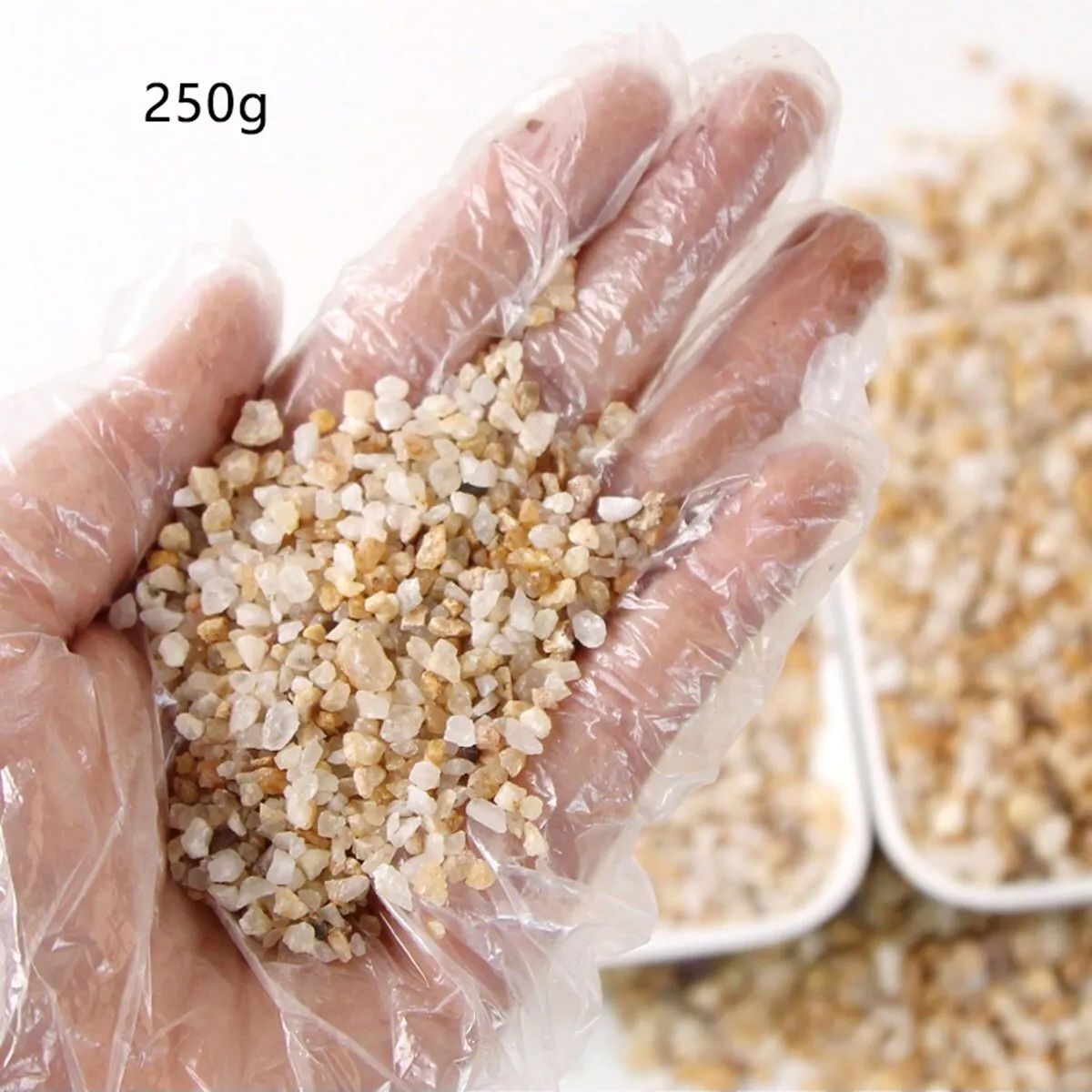 1pc-250g Natural Crystals Grav - огляд і ціна Planted Aquarium With Gravel