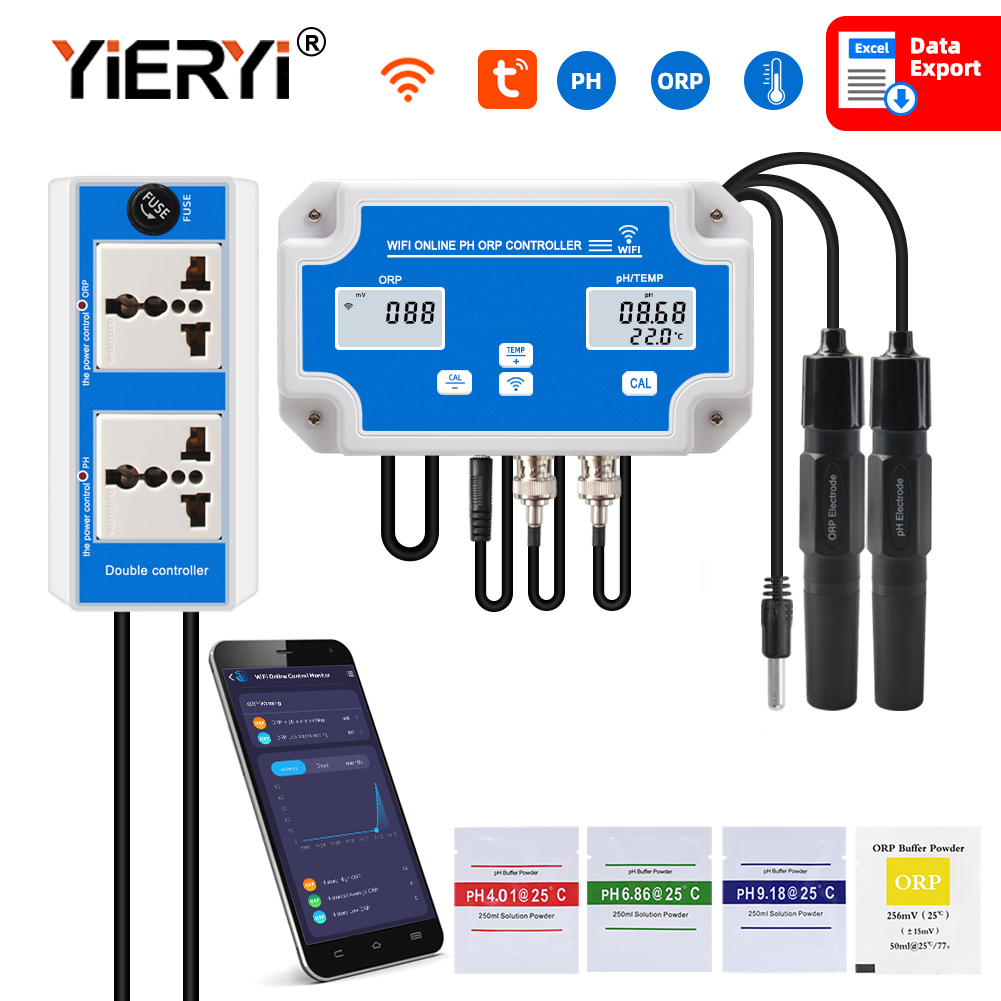 Smart WIFI Online Meter PH ORP - огляд і ціна Planted Aquarium Test Kit