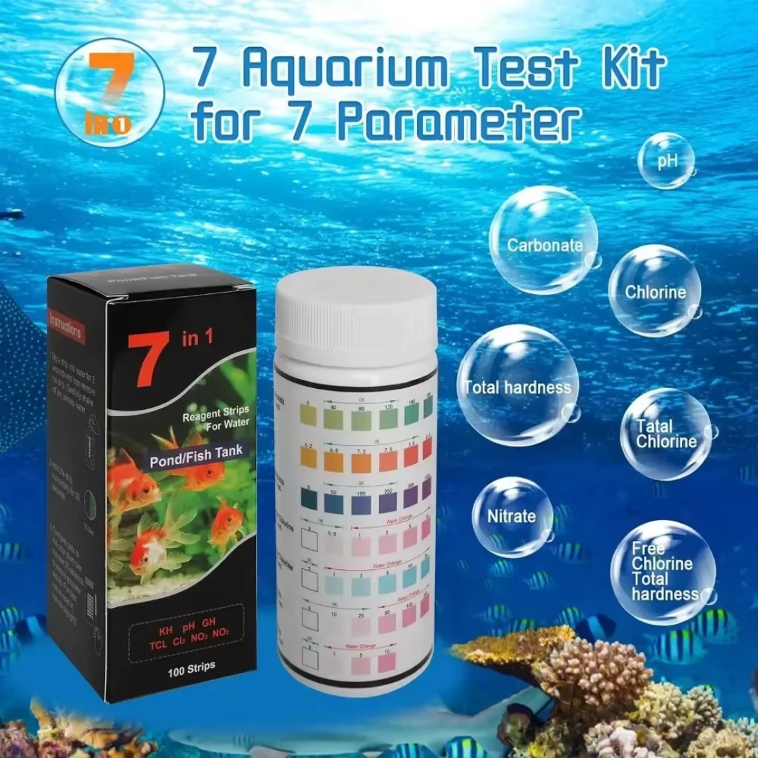 7-in-1 Aquarium Freshwater pH  - огляд і ціна Planted Aquarium Test Kit