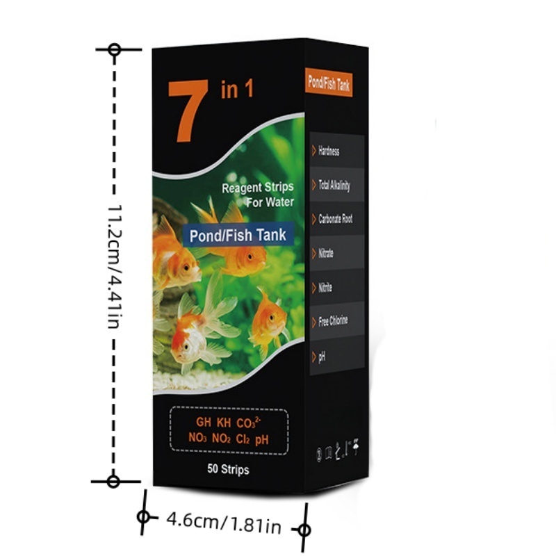 7-in-1 Aquarium Freshwater pH  - огляд і ціна Planted Aquarium Test Kit