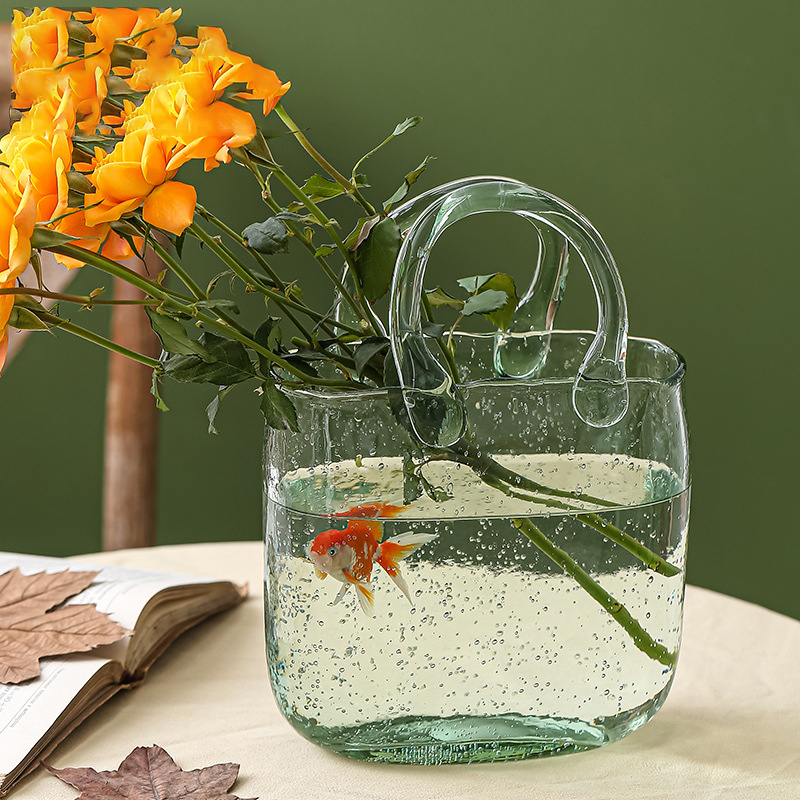 Nordic Tabletop Glass Flower V - огляд і ціна Planted Aquarium Jar