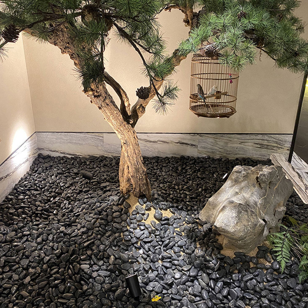 1Set Aquarium Pebbles Natural  - огляд і ціна Planted Aquarium With Gravel
