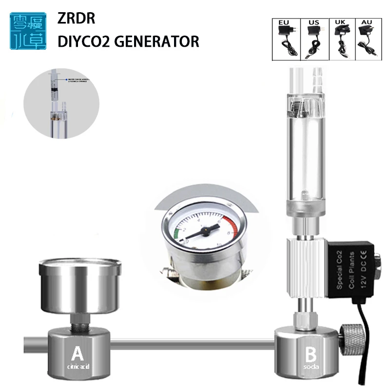 Aquarium DIY CO2 Reactor Gener - огляд і ціна Planted Aquarium Supplies