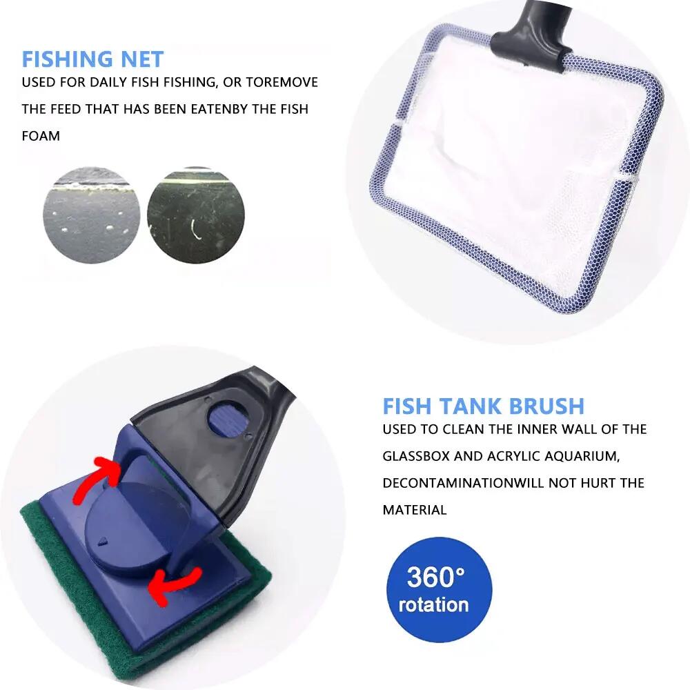 5in1 Aquarium Cleaning Tool Pl - огляд і ціна Planted Aquarium With Gravel