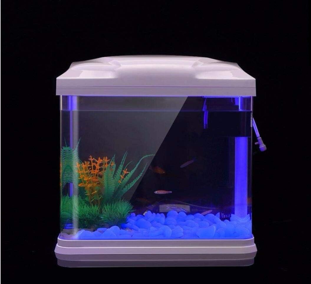 Fish Tank Rocks Glow Blue Pebb - огляд і ціна Planted Aquarium Supplies