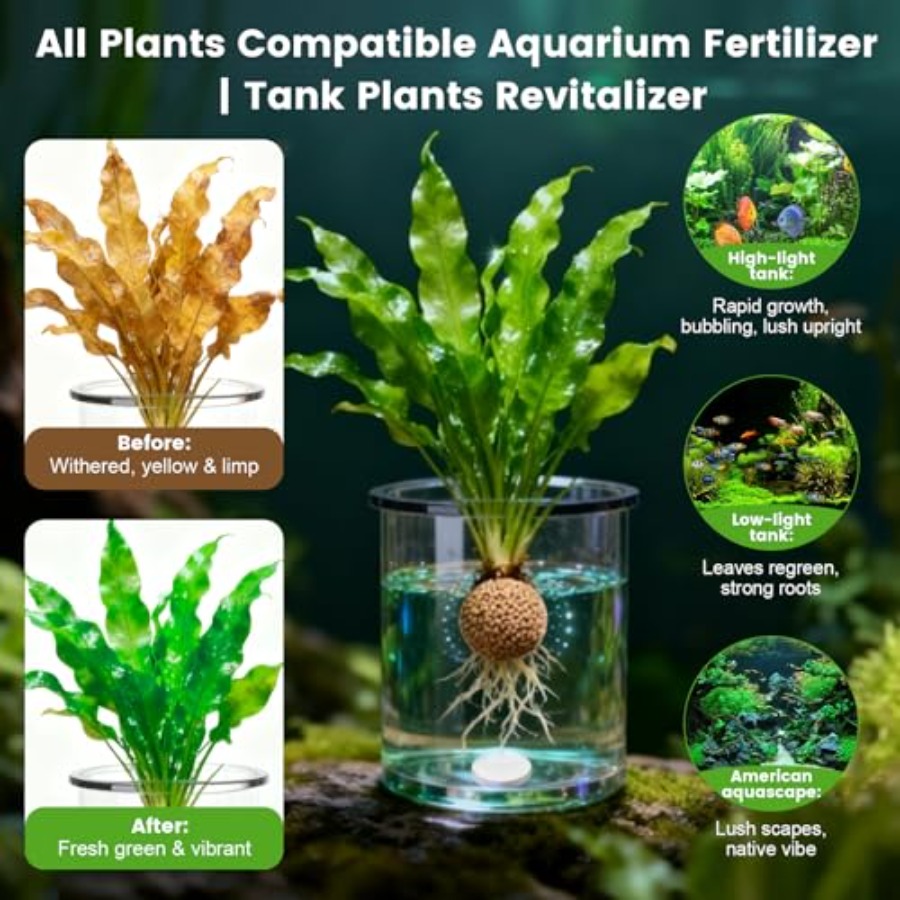 Root Tabs, Aquarium Plant Fert - огляд і ціна Aquarium Plant Fertilizer