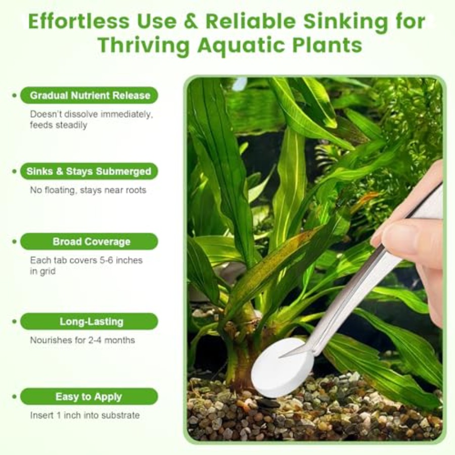 Root Tabs, Aquarium Plant Fert - огляд і ціна Aquarium Plant Fertilizer